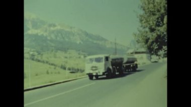 Cortina D 'ampezzo, İtalya 1964: 60' larda Cortina D 'ampezzo görünümü