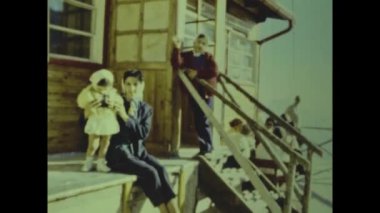 Cortina D 'ampezzo, İtalya 1964: 60' larda Cortina D 'ampezzo görünümü