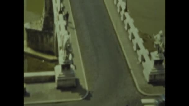 San Marino Olaszország Május 1964 Légi Kilátás Róma Sant Angelo — Stock videók