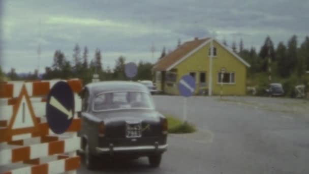 Orebro Σουηδία Μάιος 1961 Δρόμος Για Μπείτε Στο Norway View — Αρχείο Βίντεο