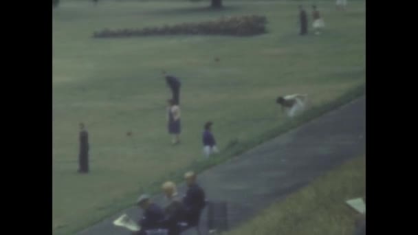 1959年 昭和34年 イギリス エディンバラ市の景観50年 — ストック動画