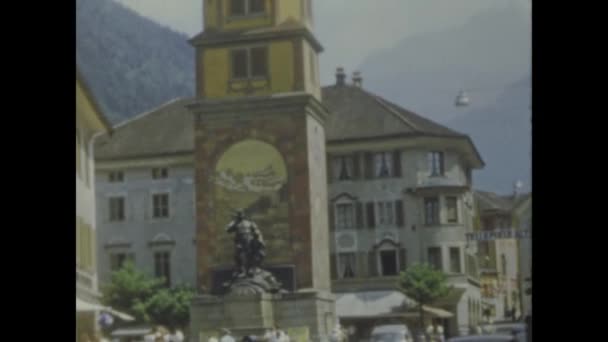 Lucerne Switzerland May 1959 Lucerne City View 50S — 비디오