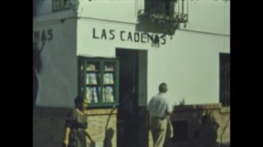 Kahire, Mısır Haziran 1956: 50 'lerde Kahire şehir manzarası