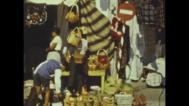 Kahire, Mısır Haziran 1956: 50 'lerde Kahire şehir manzarası