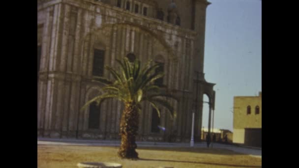 Cairo Egypte Juni 1956 Caïro Uitzicht Stad Jaren — Stockvideo