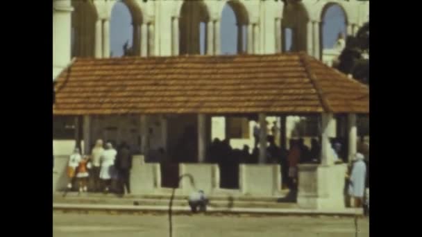 Γκίζα Αίγυπτος Ιούνιος 1956 Τουρίστες Στην Αίγυπτο — Αρχείο Βίντεο