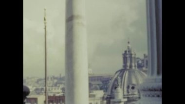 Roma, İtalya 1964: 60 'larda Roma manzarası