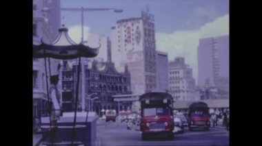 Tokyo, Japonya 1969: Tokyo sokak manzarası 60 'larda