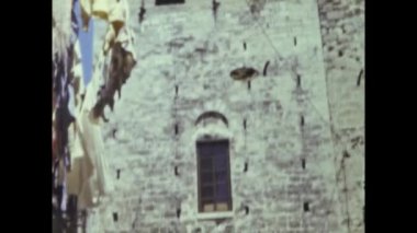 Bari, İtalya Haziran 1964: Bari şehir manzarası 60 'larda