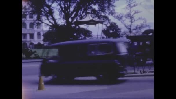 Τόκιο Ιαπωνία Μάιος 1969 Θέα Στους Δρόμους Του Τόκιο — Αρχείο Βίντεο