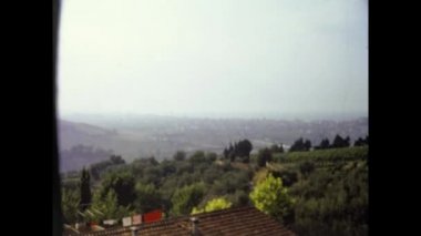 San Marino, İtalya Haziran 1964: 60 'larda San Marino manzarası