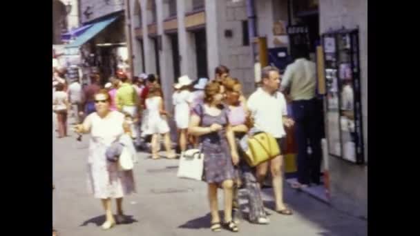 Сан Марино Италия Июнь 1964 Сан Марино Вид — стоковое видео