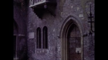 Verona, İtalya Haziran 1964: 60 'larda Romeo Juliet Evi Verona