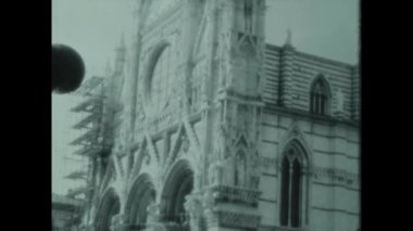 Floransa, İtalya Haziran 1958: Floransa şehir manzarası 50 'li yıllarda