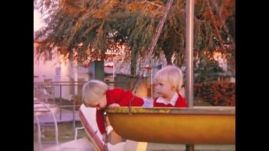 Dallas, ABD Mart 1963: 60 'larda çocuk parkı eğlenceli anları