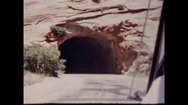 Юта Сполучені Штати Америки 1957 Року Національний Парк Гранд Каньйон — стокове відео