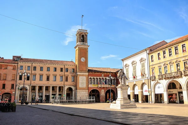 Rovigo Italië Juli 2022 Uitzicht Het Centrum Van Rovigo — Stockfoto