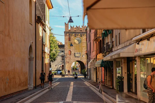 Rovigo Italië Juli 2022 Uitzicht Het Centrum Van Rovigo — Stockfoto