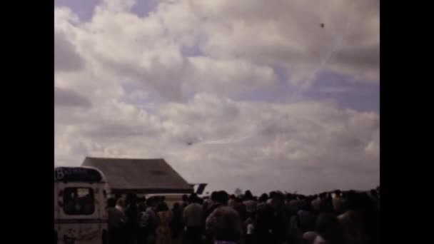 Baginton Birleşik Krallık Mayıs 1973 Lerde Baginton Ngiliz Hava Gösterisi — Stok video