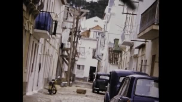 Fatima Portugal May 1970 Fatima City View 70S — Wideo stockowe