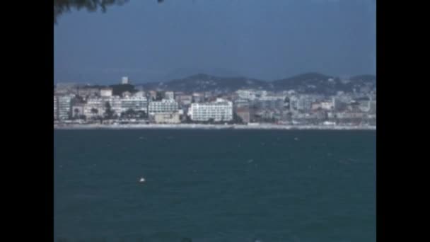 Athens Greece June 1960 Athens Coast Landscape 60S — Video Stock