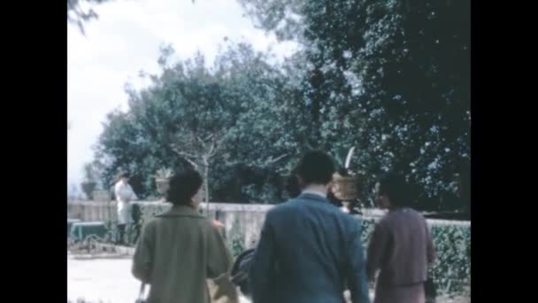 Assisi Italy June 1960 Assisi City View 60S — Wideo stockowe