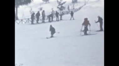 Dolomites, Italy january 1960: Family ski vacation memories in 60s