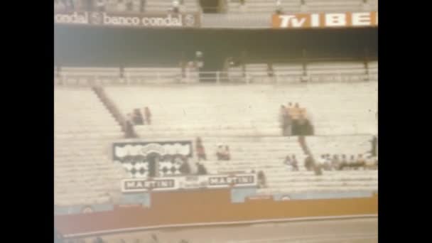 Barcelona Spain May 1965 Corrida Bullfight Arena Show 60S — Wideo stockowe