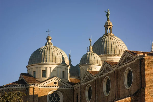 Domes Old Catholic Church Italy Saint Antonio Cathedral Padua — Foto de Stock