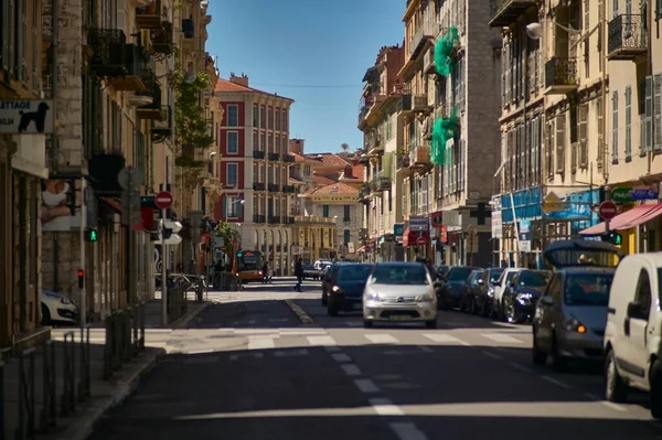 Nice France August 2022 Scene Daily Life One Most Beautiful — Stockfoto