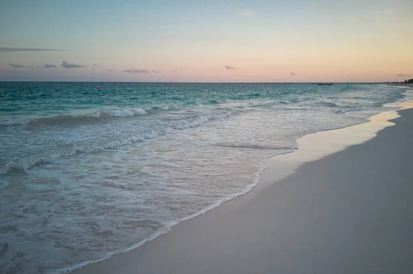 Strand Von Xpu Strand Bei Sonnenuntergang Stellen Sie Sich Vor — Stockfoto