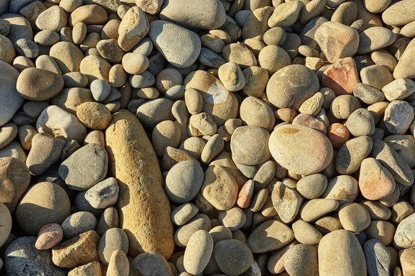 Текстура Светлых Камней Различных Форм Размеров Характерных Южного Побережья Сардинии — стоковое фото