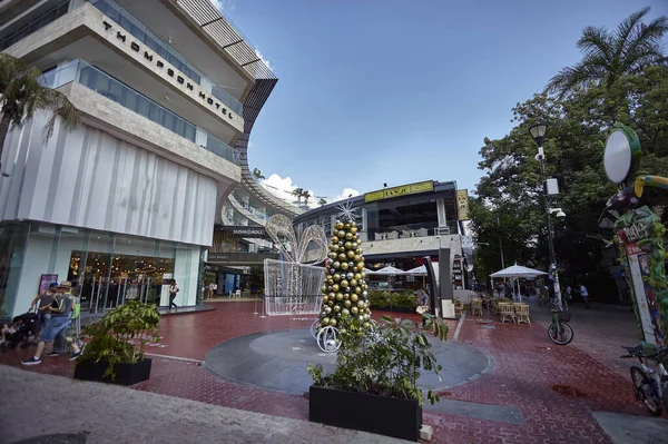 Playa Del Carmen Mexico August 2022 Shopping Center Center City — Stockfoto