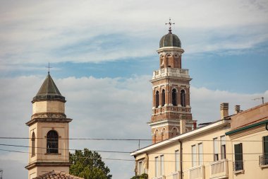 Ancient bell tower in Rovigo, Italy