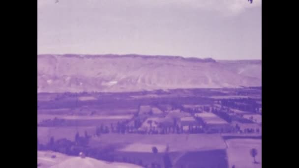 Paracas Peru May 1975 Panoramic View Landscapes Paracas National Reserve — Stock Video