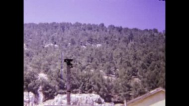 Beit She 'an, İsrail 1975: Antik kalıntıların havadan görünüşü - 70' lerde Roma Bizans dönemi