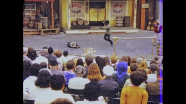 Лос Анджелес Сша Июнь 1975 Актёрское Исполнение Драматического Сериала Годов — стоковое видео