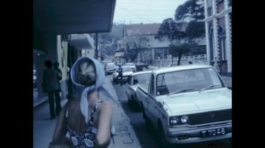 Dominikus, Dominik Cumhuriyeti Kasım 1966: 60 'larda Karayipler şehir sokak manzarası