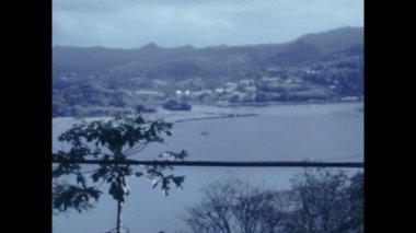 Dominikus, Dominik Cumhuriyeti Kasım 1966: 60 'larda Karayip adaları kıyı manzarası