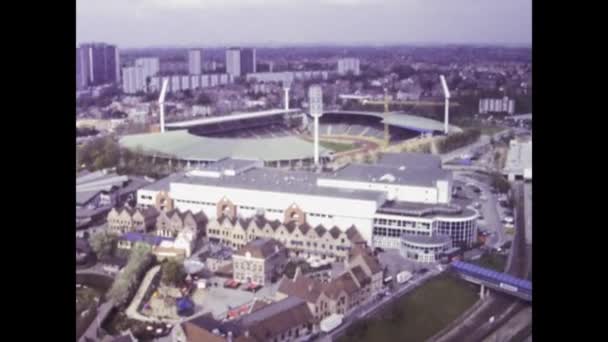 Βρυξέλλες Βέλγιο Απριλίου 1997 Βρυξέλλες Heysel Stadium View 60S — Αρχείο Βίντεο