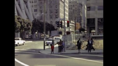 San Francisco, ABD 1982: 80 'lerde San Francisco trafik sahnesi