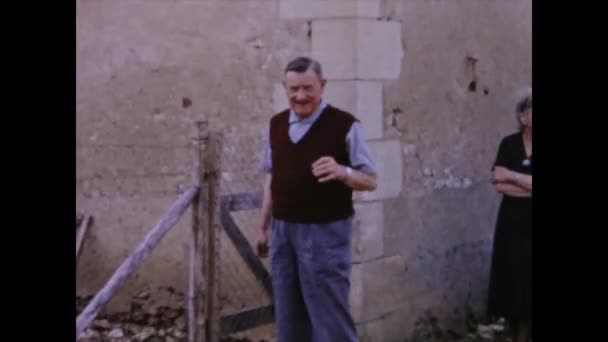 1969年 昭和44年 60歳の老人の記憶 — ストック動画