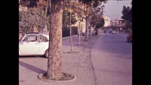 Ravenna Italien Mars 1973 Fiat 500 Bil Berömd Italiensk Bil — Stockvideo