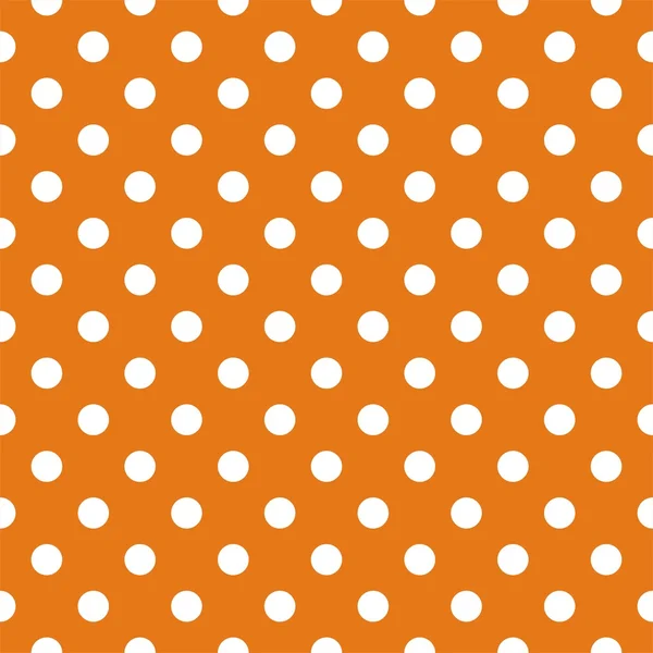 puantiyeli sonbahar turuncu zemin ile sorunsuz vektör desen