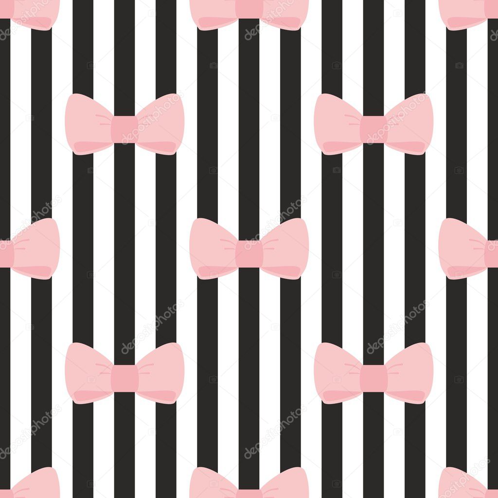 Black And Pink Stripes Wallpaper