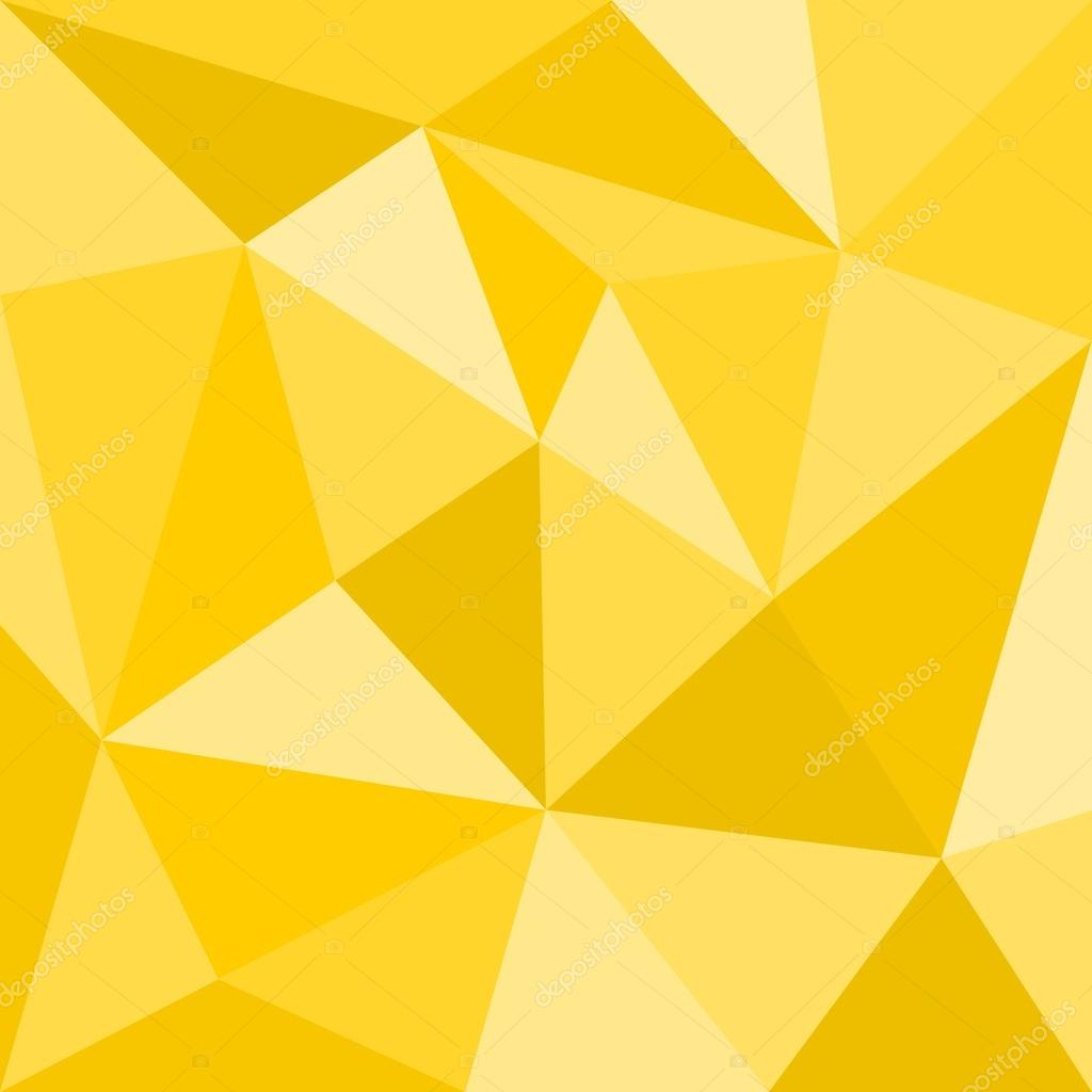 triangle yellow vector background or seamless sunny summer yellow design background