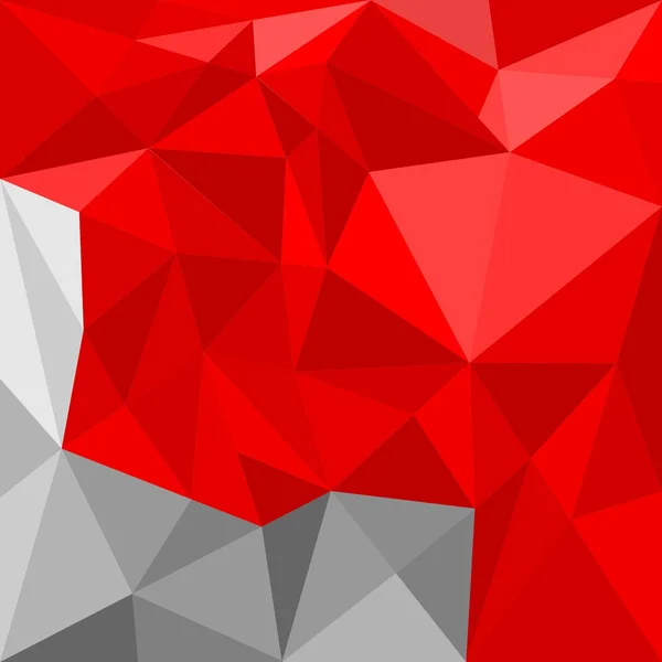 Grey triangle vector background or seamless pattern. Geometric mosaic