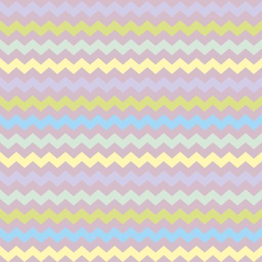 kaydırma Chevron kesintisiz renkli vektör desen veya arka plan zig zag, mavi, mor, yeşil ve sarı çizgili. Şükran günü arka plan, masaüstü duvar kağıdı veya Web sitesi tasarım öğesi