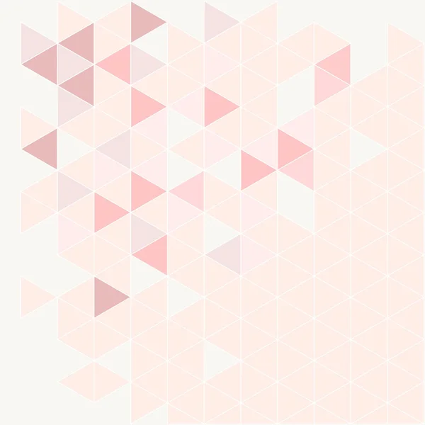 Rosa, gris y violeta triángulo moderno vector de fondo. Plantilla de documento de mosaico geométrico. Diseño de superficie plana Hipster con estampado en zigzag chevron azteca. Tarjeta de colores pastel con espacio para texto . — Archivo Imágenes Vectoriales