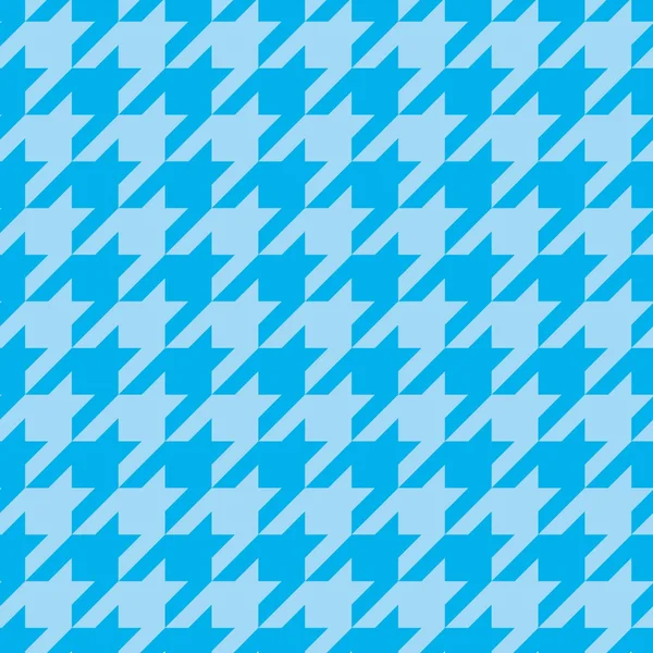 Dent de poule motif bleu vecteur sans couture. Tweed fond de tuile de mode avec tartan sombre et clair rétro tissé pour le papier peint de bureau ou la conception de site Web — Image vectorielle